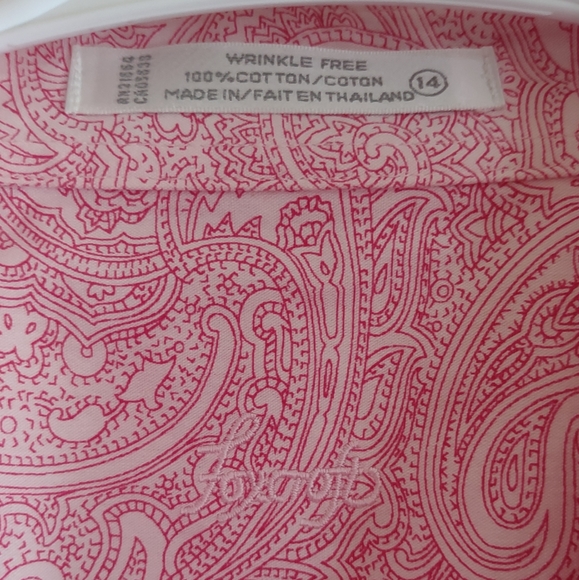 Delicate paisley detail button down shirt - Picture 4 of 7